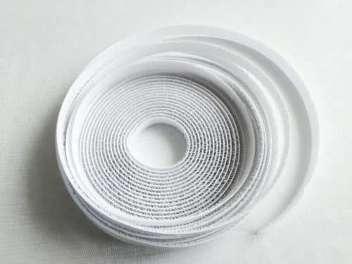 белая репейная крепёжная лента для москитной сетки